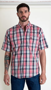 Camisa Lee Hombre Regular Fit Manga Corta 344