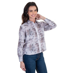 Blusa Casual Lee Mujer Slim FIt Manga Larga s275