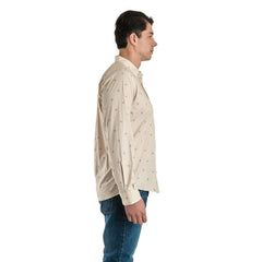 Camisa Casual Lee Hombre Slim Fit Manga Larga s210