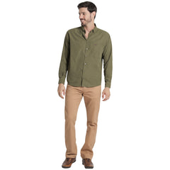 Camisa Lee Hombre Regular Manga Larga 305