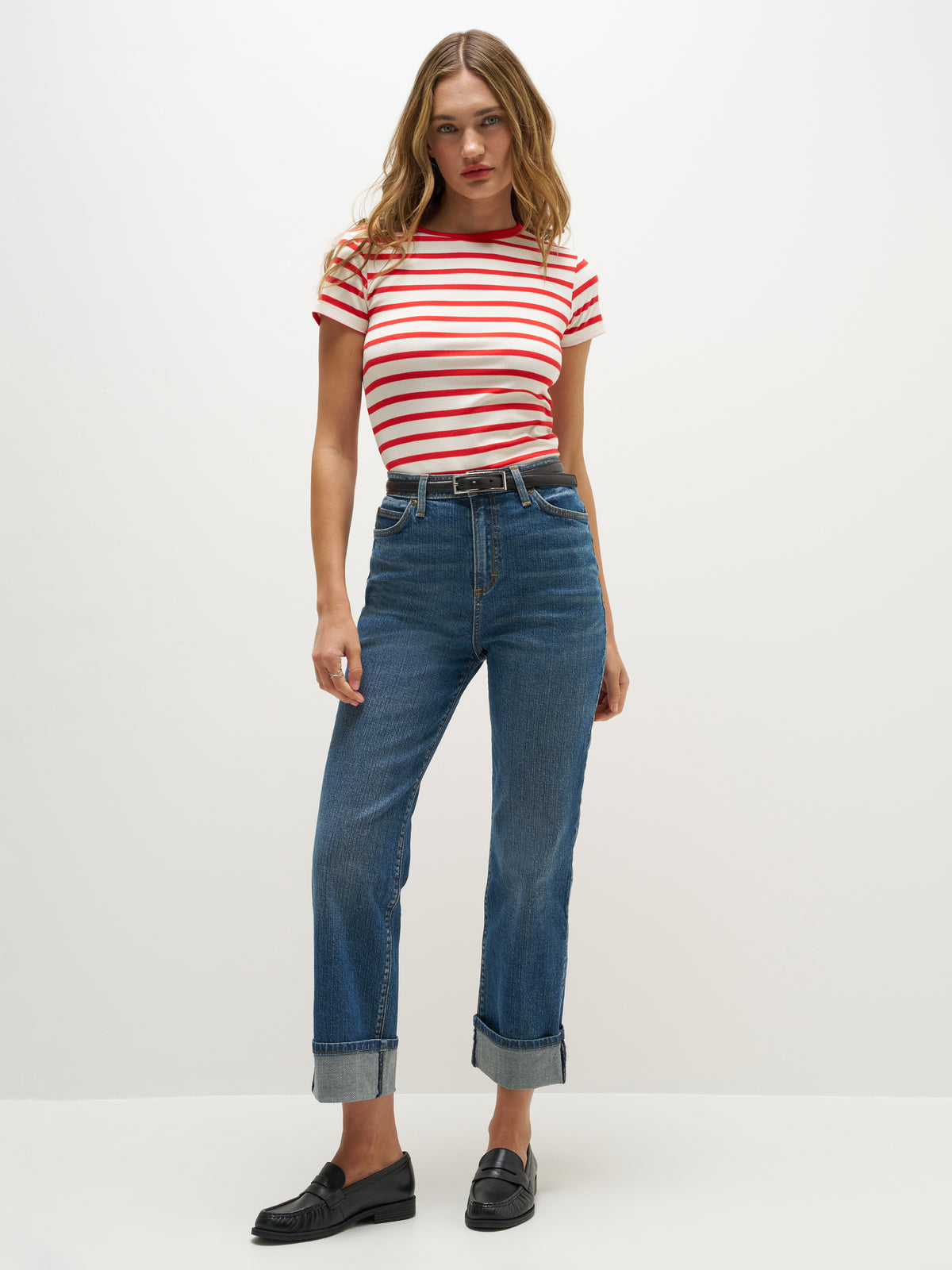 Jeans Lee x Marylin Monroe Cintura Alta