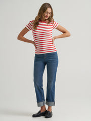 Playera Lee x Marylin Monroe Baby Tee Slim