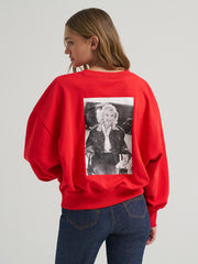 Sudadera Lee x Marylin Monroe Relaxed Fit