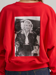 Sudadera Lee x Marylin Monroe Relaxed Fit