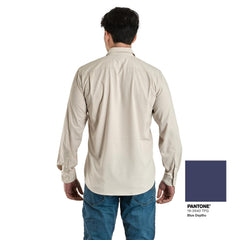 Camisa Casual Lee Hombre Regular Fit Manga Larga s062