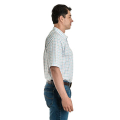 Camisa Casual Lee Hombre Regular Fit Manga Corta s299
