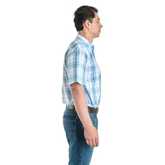 Camisa Casual Lee Hombre Regular Fit Manga Corta s338
