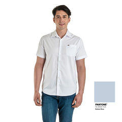 Camisa Casual Lee Hombre Regular Fit Manga Corta s084