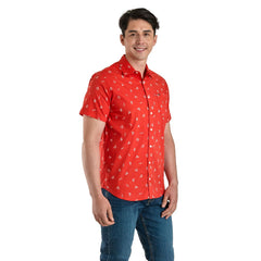 Camisa Casual Lee Hombre Slim Fit Manga Corta s251