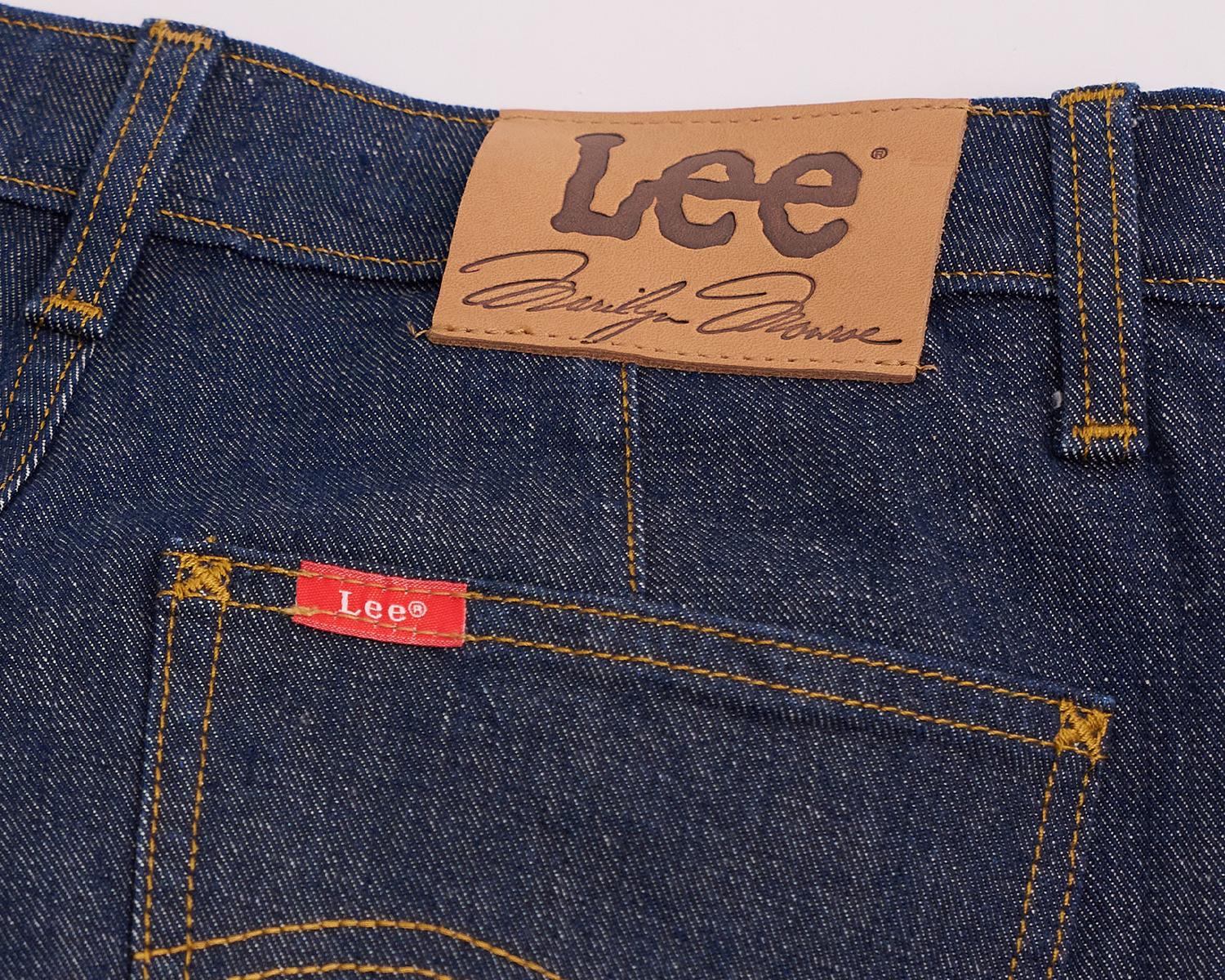 Jeans Lee x Marylin Monroe Cintura Alta
