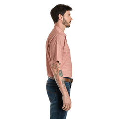 Camisa Casual Lee Hombre Regular Fit Manga Corta s339