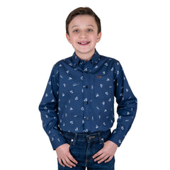 Camisa Casual Lee Niño Regular Fit Manga Larga s660