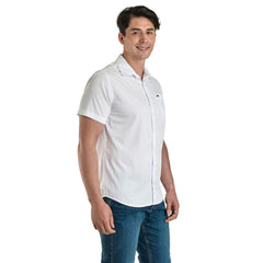 Camisa Casual Lee Hombre Slim Fit Manga Corta s194