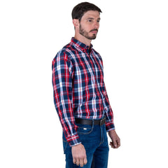 Camisa Casual Lee Hombre Regular Fit Manga Larga s245
