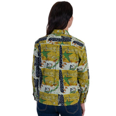 Blusa Casual Lee Mujer Slim Fit Manga Larga s260