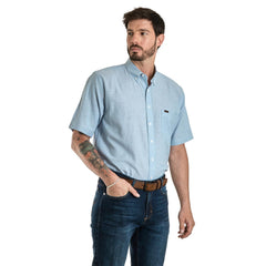 Camisa Lee Hombre Regular Fit Manga Corta 316