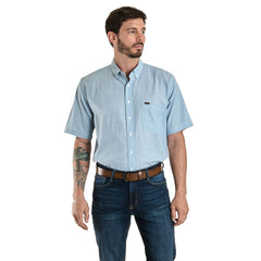 Camisa Lee Hombre Regular Fit Manga Corta 316