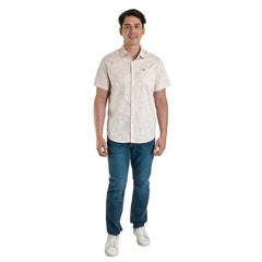 Camisa Casual Lee Hombre Slim Fit Manga Corta s256