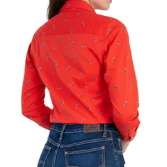 Blusa Casual Lee Mujer Slim FIt Manga Larga s258
