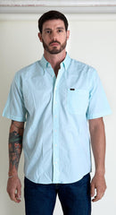 Camisa Lee Hombre Regular Fit Manga Corta 349