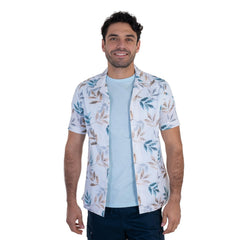 Camisa Casual Lee Hombre Slim Fit Manga Corta s242