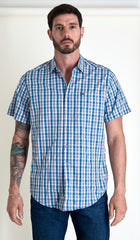 Camisa Lee Hombre Regular Fit Manga Corta 314