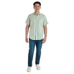 Camisa Lee Hombre Slim Manga Corta 337