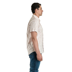 Camisa Casual Lee Hombre Slim Fit Manga Corta s256