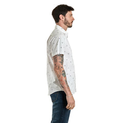 Camisa Casual Lee Hombre Slim Fit Manga Corta s255