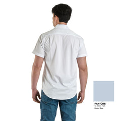 Camisa Casual Lee Hombre Regular Fit Manga Corta s084