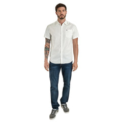 Camisa Casual Lee Hombre Slim Fit Manga Corta s248