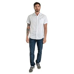 Camisa Casual Lee Hombre Slim Fit Manga Corta s227