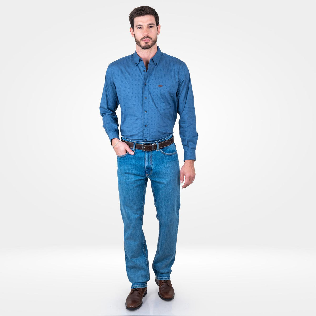 Camisa LEE Regular Fit Hombre 877