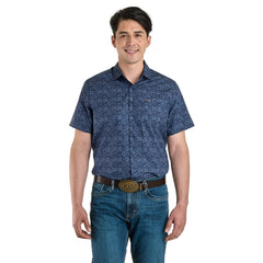 Camisa Casual Lee Hombre Slim Fit Manga Corta s321
