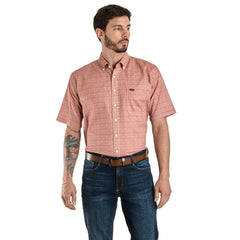 Camisa Casual Lee Hombre Regular Fit Manga Corta s339