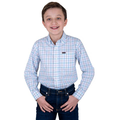 Camisa Casual Lee Niño Regular Fit Manga Larga s658