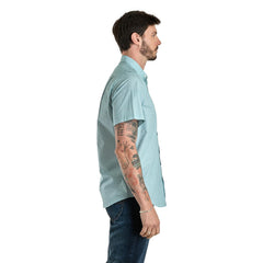 Camisa Lee Hombre Slim  Manga Corta358
