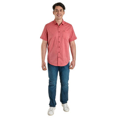 Camisa Lee Hombre Slim Manga Corta 323