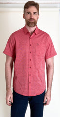 Camisa Lee Hombre Slim Manga Corta 323