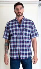 Camisa Lee Hombre Regular Fit Manga Corta 348