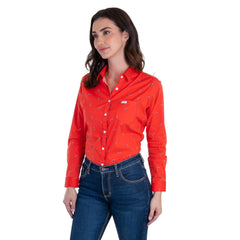 Blusa Casual Lee Mujer Slim FIt Manga Larga s258