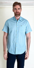 Camisa Lee Hombre Slim  Manga Corta358