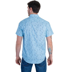 Camisa Casual Lee Hombre Slim Fit Manga Corta s249