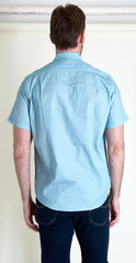 Camisa Lee Hombre Slim  Manga Corta358