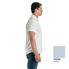 Camisa Casual Lee Hombre Regular Fit Manga Corta s084