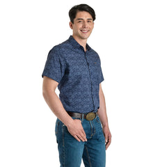 Camisa Casual Lee Hombre Slim Fit Manga Corta s321