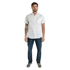 Camisa Casual Lee Hombre Slim Fit Manga Corta s255