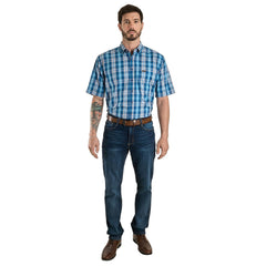 Camisa Lee Hombre Regular Fit Manga Corta 308
