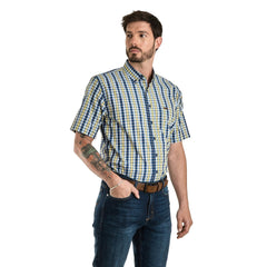 Camisa Lee Hombre Regular Fit Manga Corta 296