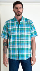 Camisa Lee Hombre Regular Fit Manga Corta 318